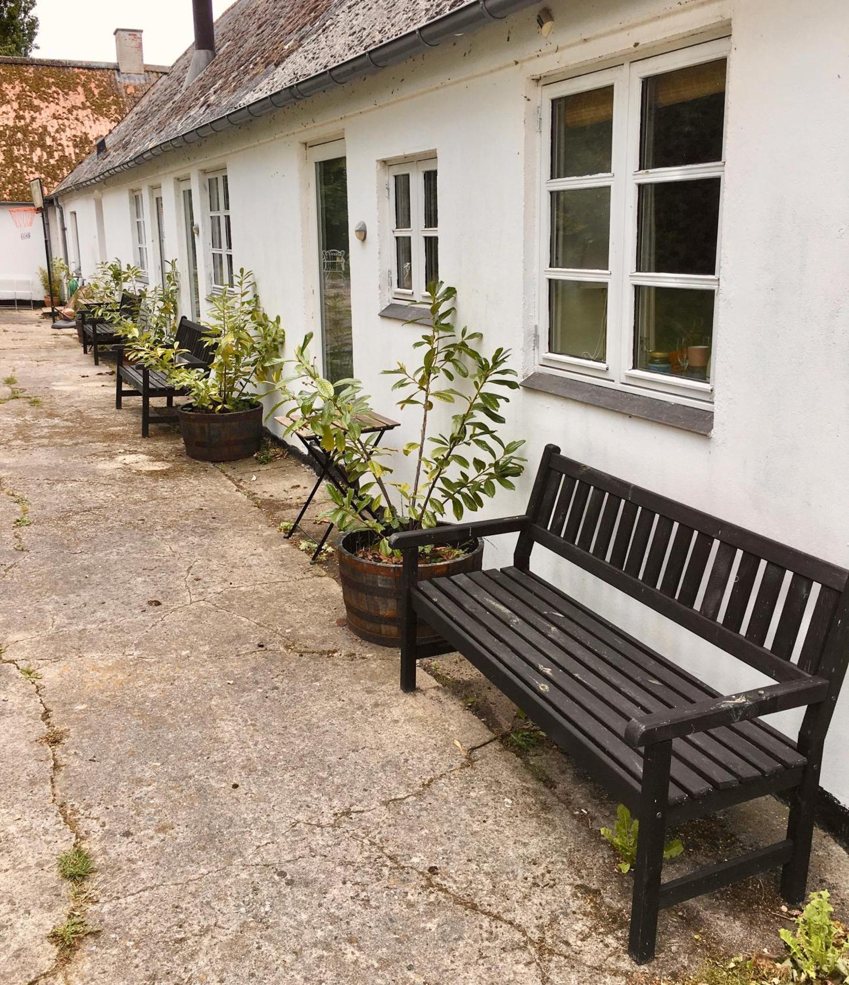 Hvidegaard Mon Hotel Stege Exterior photo